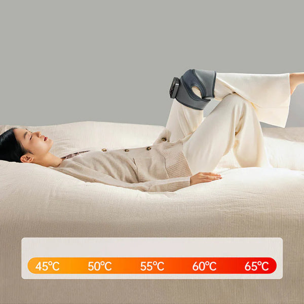 Heated Knee Massager with Adjustable Straps