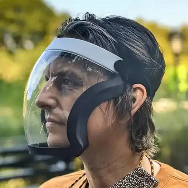 Face Protection Large Transparent Face Shield