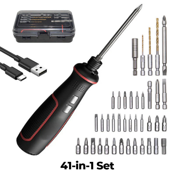 Cordless Electric Screwdriver Set