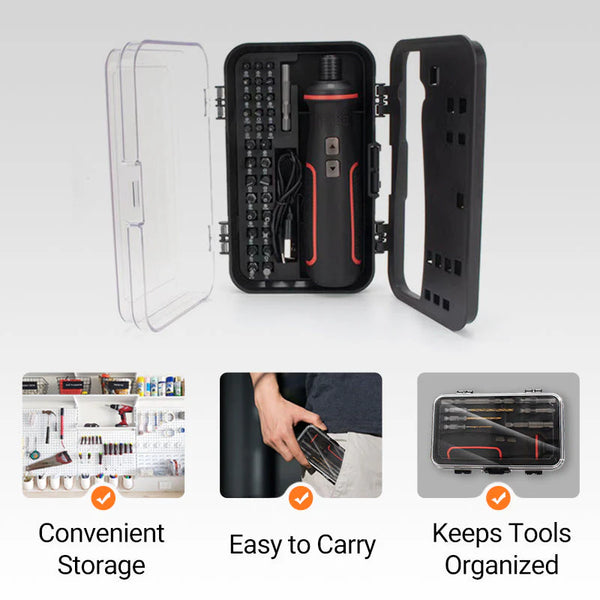Cordless Electric Screwdriver Set