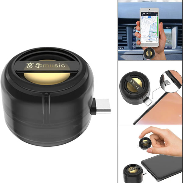 🔊Portable 5X Speaker Amplifier–Plug & Play for Music/Calls