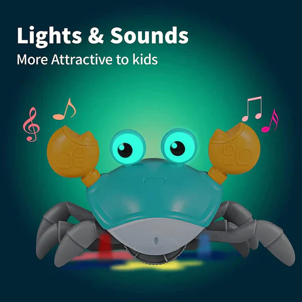 Crawling Crab - Interactive Toy for baby & Pups