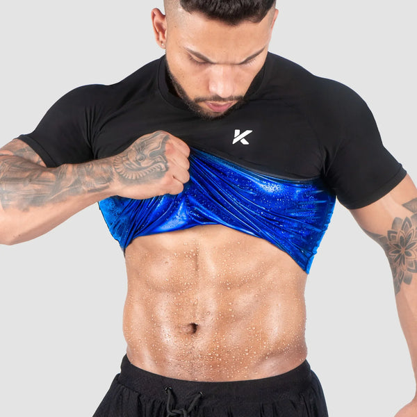 Men's Sweat Sauna Shirt for Fat Burn and Fitness